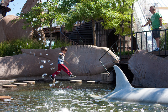 City Museum, St. Louis: stepping stones