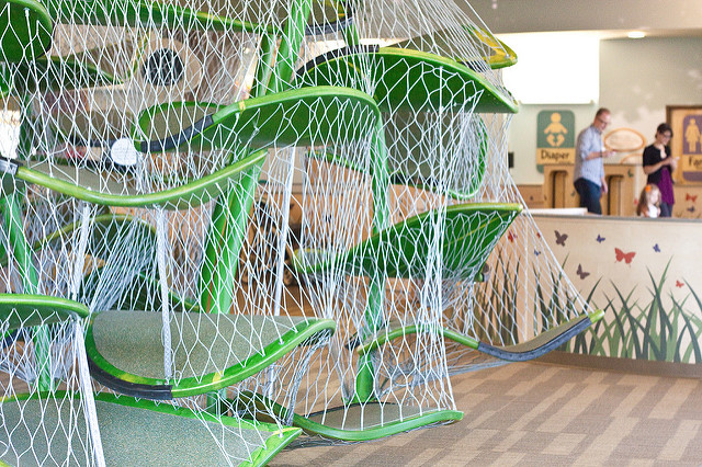 Lilypad Climber. Children's Museum Indianapolis