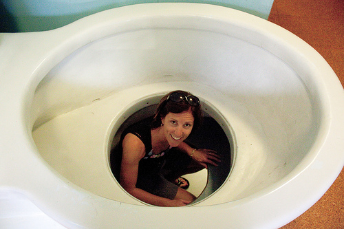 Lisa's in the Crapper