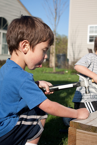 Sticking out your tongue helps