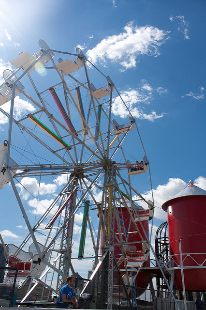 City Museum, St. Louis: rooftop ferris wheel