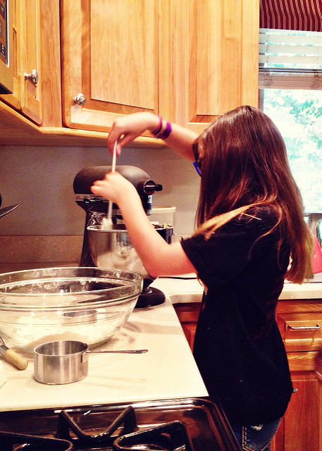 Tweens in the kitchen