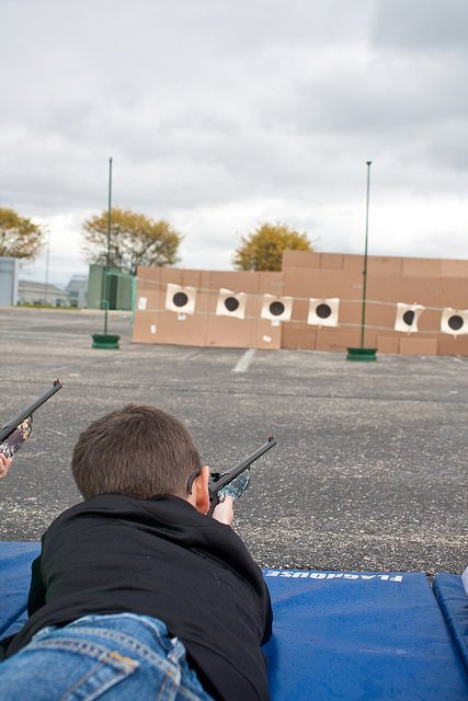 Cub Scout Fun Day BB Guns