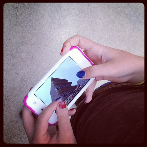 Superglue your fingers together